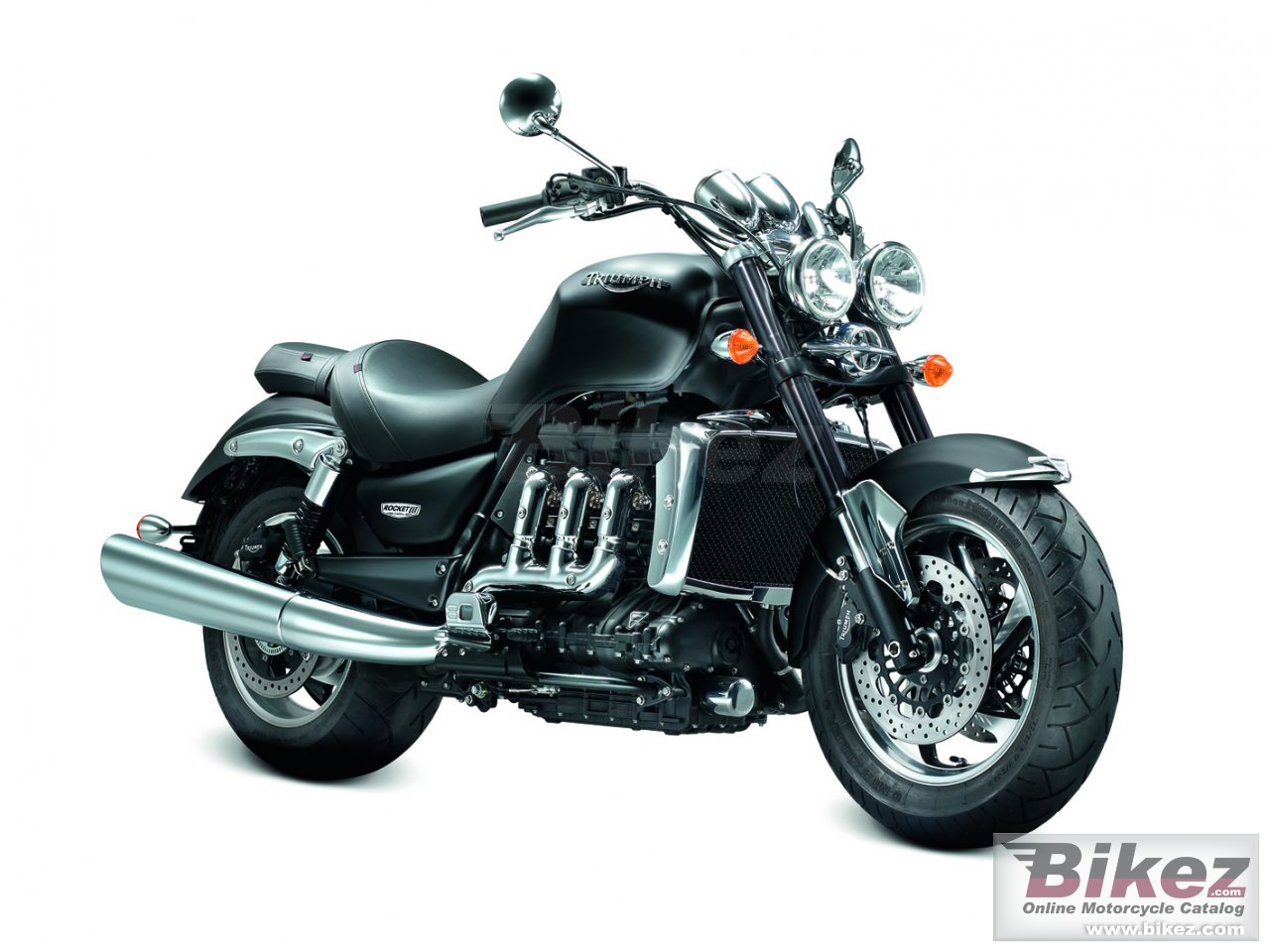 Big Triumph rocket iii roadster picture and wallpaper from Bikez.com